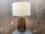 Restoration Hardware Rh Blom Scandinavian Amber Glass Table Lamp Lacquered Burnished Brass Jonathan Browning For Sale - Image 4 of 18