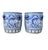 2020s Contemporary Large Chinoiserie Coastal Blue & White Planters - a Pair For Sale - Image 5 of 5