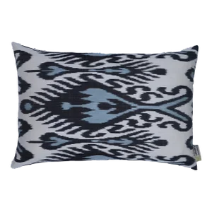 Contemporary Handmade Luxury Silk Throw Pillow With Down Feather Insert