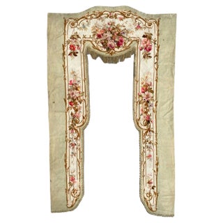 French Valance Aubusson Tapestry For Sale