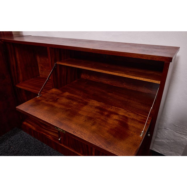 Bar Cabinet and Secretary by Josef Frank for Werkstätten Haus & Garten / Blitz Residence, Vienna, Austria, 1927, Set of 2 For Sale - Image 13 of 18