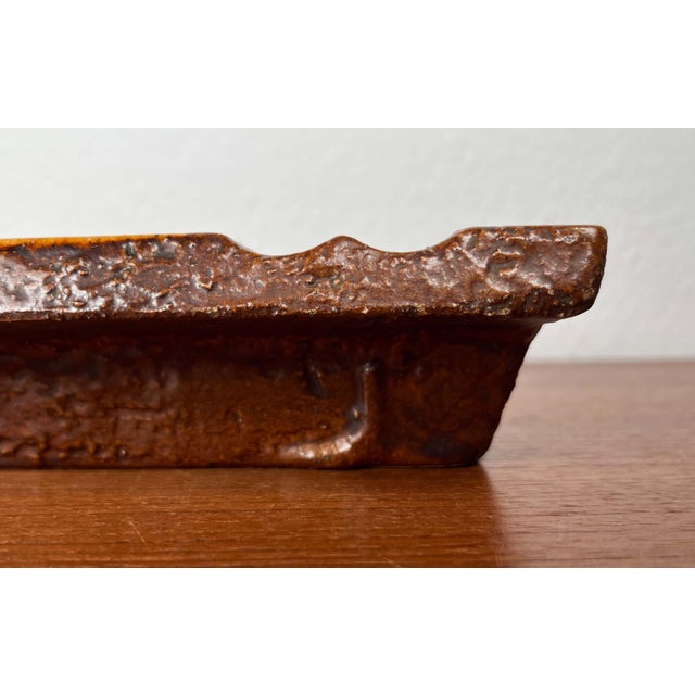 Vintage West German Pottery WGP Fat Lava Ashtray, 1970s For Sale - Image 14 of 18