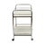Vintage Serving Cart in Chrome, 1960s For Sale - Image 6 of 16