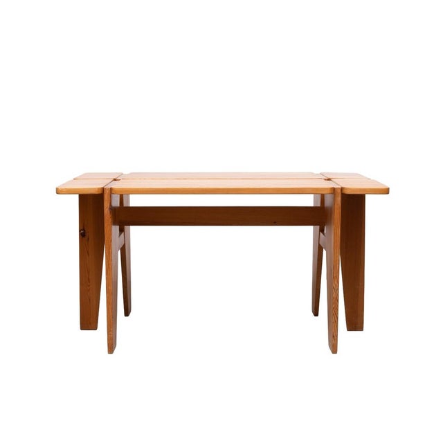 Stunning ‘Apila’ table designed by Rauni Peippo and manufactured by Stockmann Orno, Finland 1960. This Table made of solid...