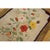 1930s Allover Floral 1930s American Hooked Antique Beige Folk Art Woven Wool Rug For Sale - Image 5 of 8