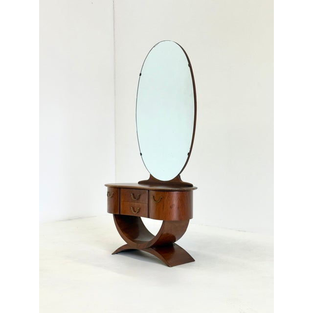 Art Deco Dressing Table by AA Patijn for Zijlstra Joure, 1930s For Sale - Image 6 of 14