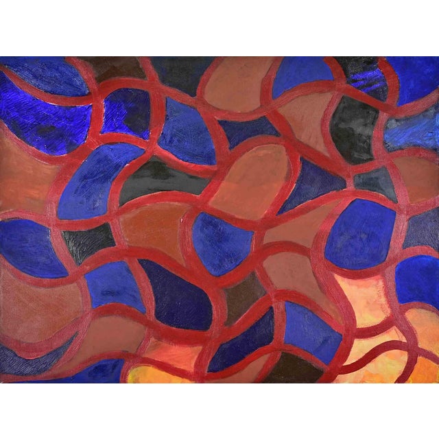 Giorgio Lo Fermo, Abstract Composition, Oil Painting, 2022 For Sale
