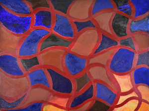 Giorgio Lo Fermo, Abstract Composition, Oil Painting, 2022