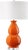 30-Inch H Gourd Table Lamp - Orange For Sale In Philadelphia - Image 6 of 6