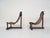 Wood Vintage Saddle Leather Lounge Chairs, Brazil, 1960s, Set of 2 For Sale - Image 7 of 18