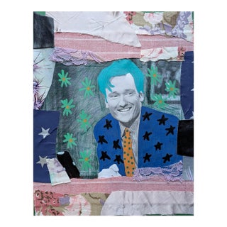 Conan Contemporary Mixed Media Collage For Sale