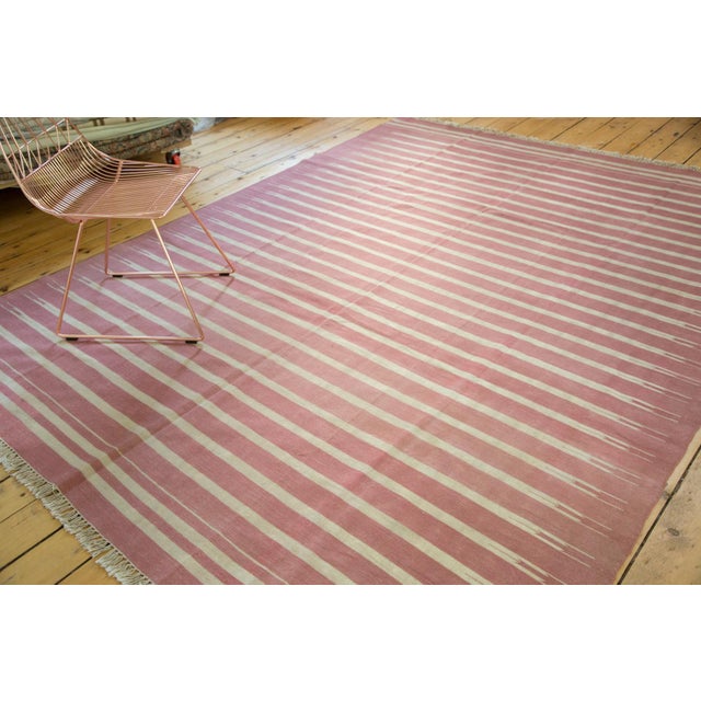 Vintage Dhurrie Carpet 7'8" x 9'11" Chairish