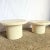 Postmodern Faux Coquina Mushroom Nesting Side Tables - Set of 3 For Sale - Image 4 of 11