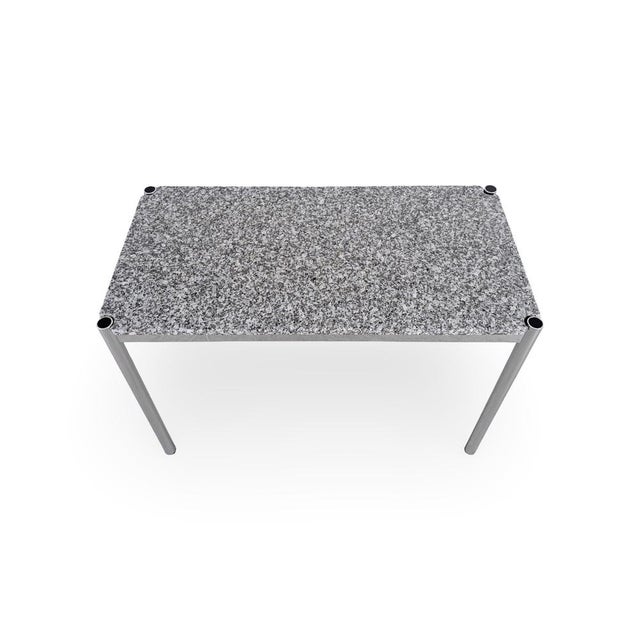 Vintage DiningTable in Granite by USM Haller For Sale - Image 6 of 8