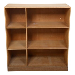 Deep Bookcase in Oak by Mogens Koch, 1980s For Sale
