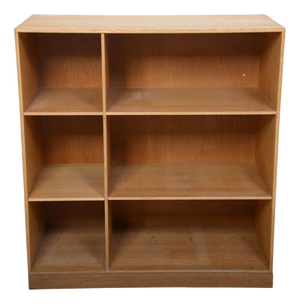 Deep Bookcase in Oak by Mogens Koch, 1980s