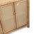 Long Rattan Cane Door Sideboard For Sale In Los Angeles - Image 6 of 7