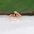 Estate Red Spinel Ring: Solid 14k Gold – Oval, 6×4mm – Modern Estate Ring, Size 6.75 For Sale - Image 9 of 10
