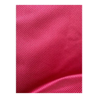 Late 20th Century PInk/Red Lightweight Upholstery Fabric-- 3 Yards For Sale