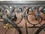 Black 19th Century French Cast Iron & Marble Butcher Shop or Pastry Table For Sale - Image 8 of 14