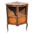 19th Century French Corner Cabinet With Marble Top For Sale