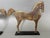 Metal Vintage Heavy Bronze Standing Horse Equestrian Sculpture Book Ends Argentina For Sale - Image 7 of 12