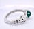 2020s Emerald Diamond Onyx Panthere Bracelet With Large Cabochon Emerald 29.78 CTS For Sale - Image 5 of 12