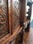 Antique Japanesse Hand Carved Elmwood Cabinet, Sideboard, Meiji, 20th Century For Sale - Image 4 of 13