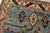 Textile Heriz Rug 5’11” X 8’11” Blue Wool Vintage Tribal Hand-Knotted Oriental Carpet For Sale - Image 7 of 14