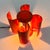Coral Flower Table Lamp by Studio D.A. for Lamperti, 1970s For Sale - Image 4 of 13