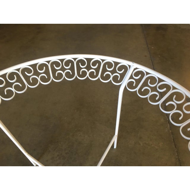 Ribbon Patio/Outdoor Picnic Table by Maurizio Tempestini for Salterini, Attributed For Sale In Los Angeles - Image 6 of 9