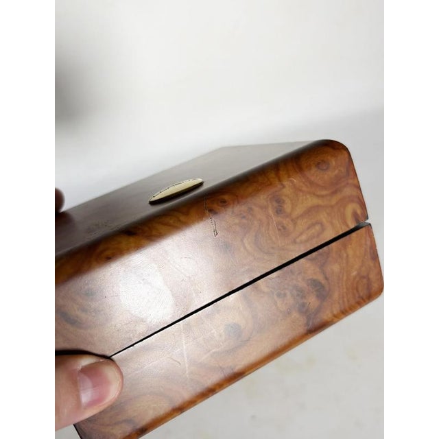 Brown Wooden Box, France, 1970 For Sale - Image 8 of 10