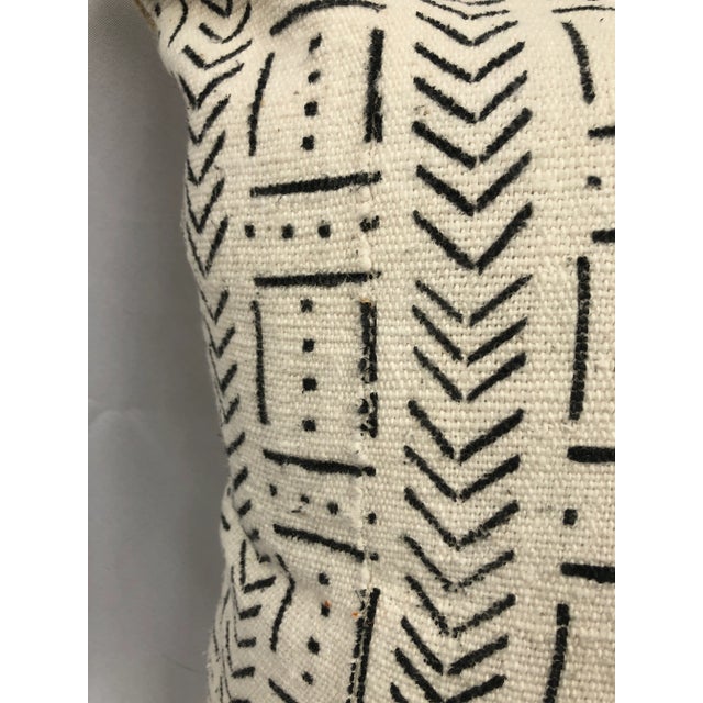 African Mud Cloth Custom Euro Size Pillow For Sale In Dallas - Image 6 of 8