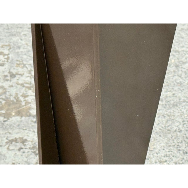 Gary Hutton Designs Facet 5 Bronze + Swarovski Crystal Pedestal For Sale - Image 10 of 12