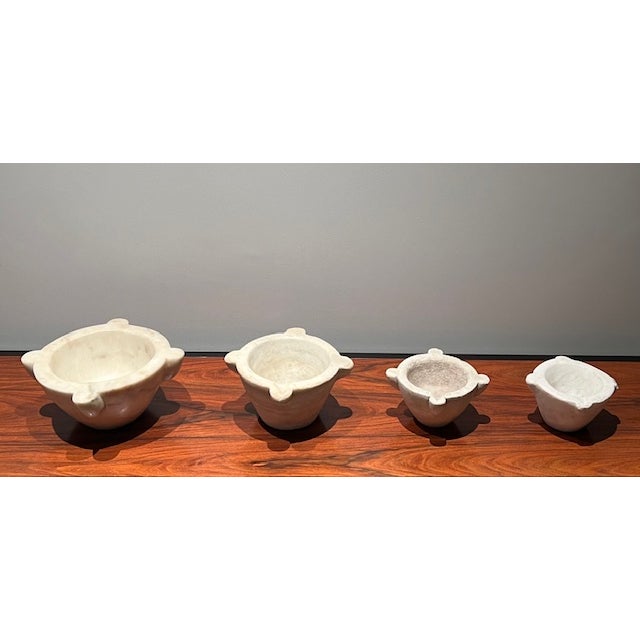 Late 18th Century Marble Mortars from 18th Century - Set of 4 For Sale - Image 5 of 18