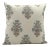 Fabdivine Decorative Block Print Cushion Cover 14x14 Inch Pure Linen-Swadesh For Sale