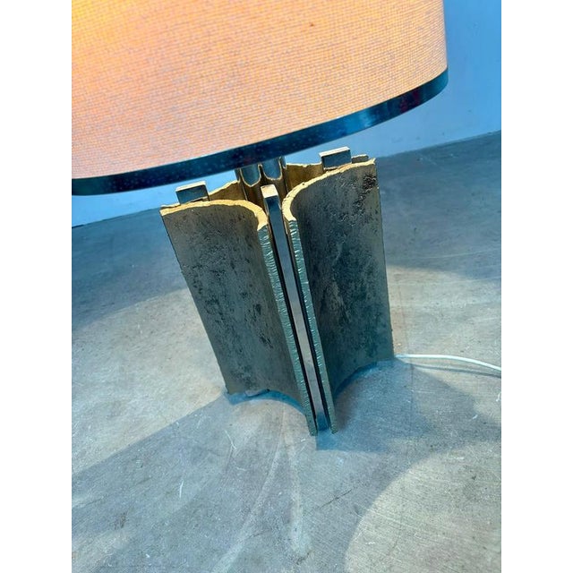 Metal Table Lamp by Banco Firenze, Italy, 1970s For Sale - Image 7 of 11