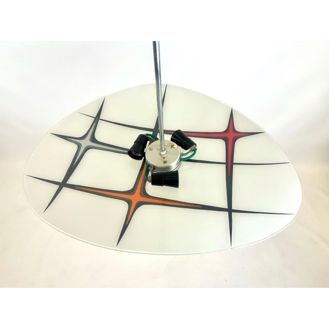 Mid-Century Pendant Lamp from Inva Litomerice, 1960s For Sale - Image 9 of 10
