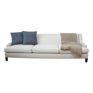 Maxfield Sofa, Mocha Walnut For Sale