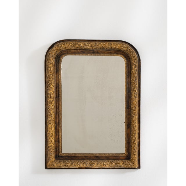 Louis Philippe Wall Mirror, Antique, France, Circa 1880 For Sale - Image 4 of 8