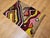 Textile Vintage Mid-Century Modern Handwoven Tapestry, Abstract Wool Art, 32" X 45" For Sale - Image 7 of 9