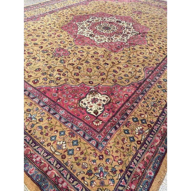 Large Antique Turkish Sparta Rug For Sale - Image 10 of 18