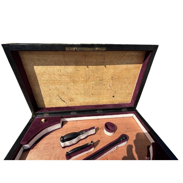 Napoleon III Dueling Pistol Case For Sale - Image 4 of 12
