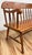 Brown Vintage Amana Made Windsor Style Wood Spindle Back Bench For Sale - Image 8 of 12