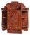 Antique Folk Art Arts and Crafts Dutch Chip Carved Wall Cabinet, 1910 For Sale