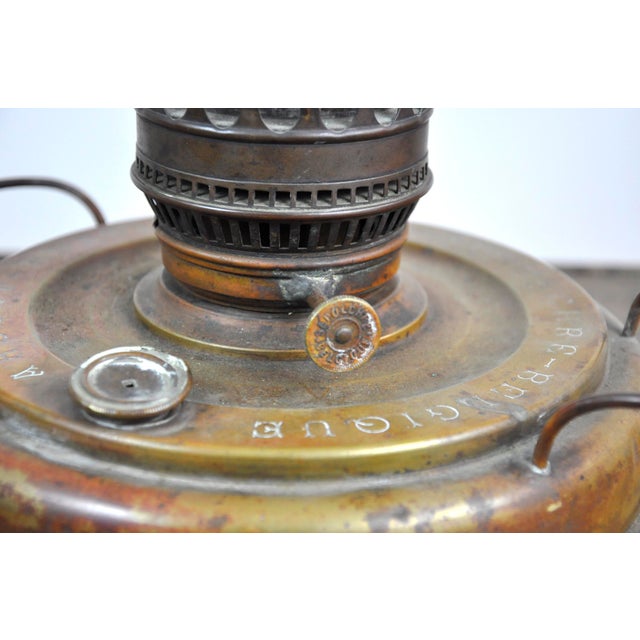 Very Rare Antique Belgian Sepulchre Ardent Kerosene Oil Stove Lamp Heater Chairish