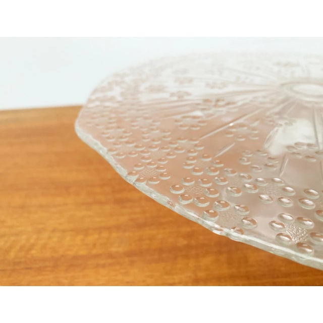 Vintage Scandinavian Glass Cake Plate Stand For Sale - Image 18 of 18