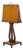Antique 1900s Arts and Crafts Quartersawn Oak Double-Sided Duet Music Stand W/ Lyre Shaped Pedestal For Sale