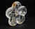 Clear Rock Crystal Peach Blossom Japanese Artisan Hand Crafted For Sale - Image 9 of 10