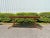 Mid-Century Modern Mid-20th Century Walnut and Brass Dining Table For Sale - Image 3 of 9